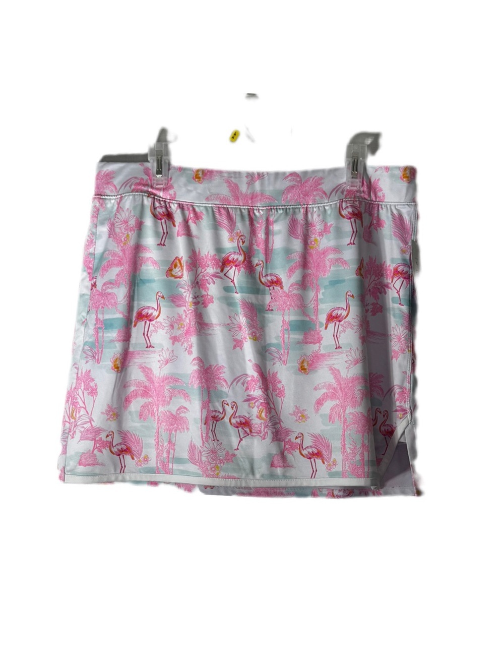 crown & ivy Pink Flamingo Print Skort